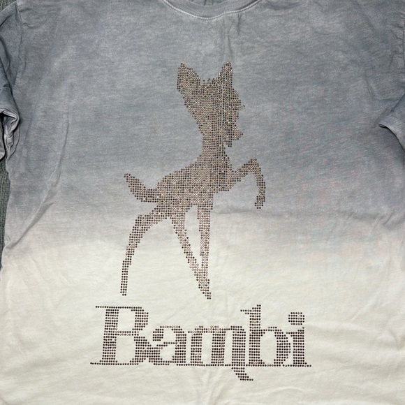Zara Disney Classics Bambi Ombré Long Sleeved Tee - Girls Size 10 - Picture 2 of 10